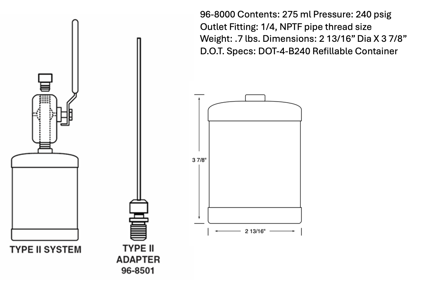Cylinder TYPE II SYSTEM for CVD/ALD